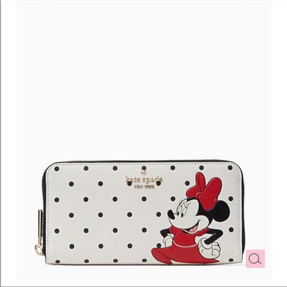 kate spade Handbags - Disney Kate spade New York Minnie Mouse large continental wallet